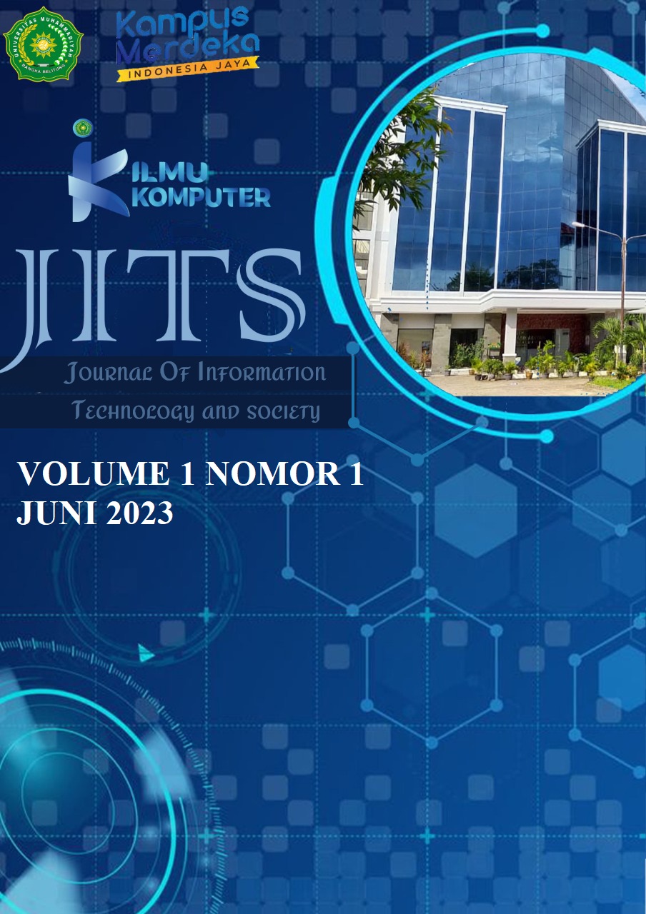 Journal of Information Technology and society (JITS)Vol 1 No 1 Juni 2023